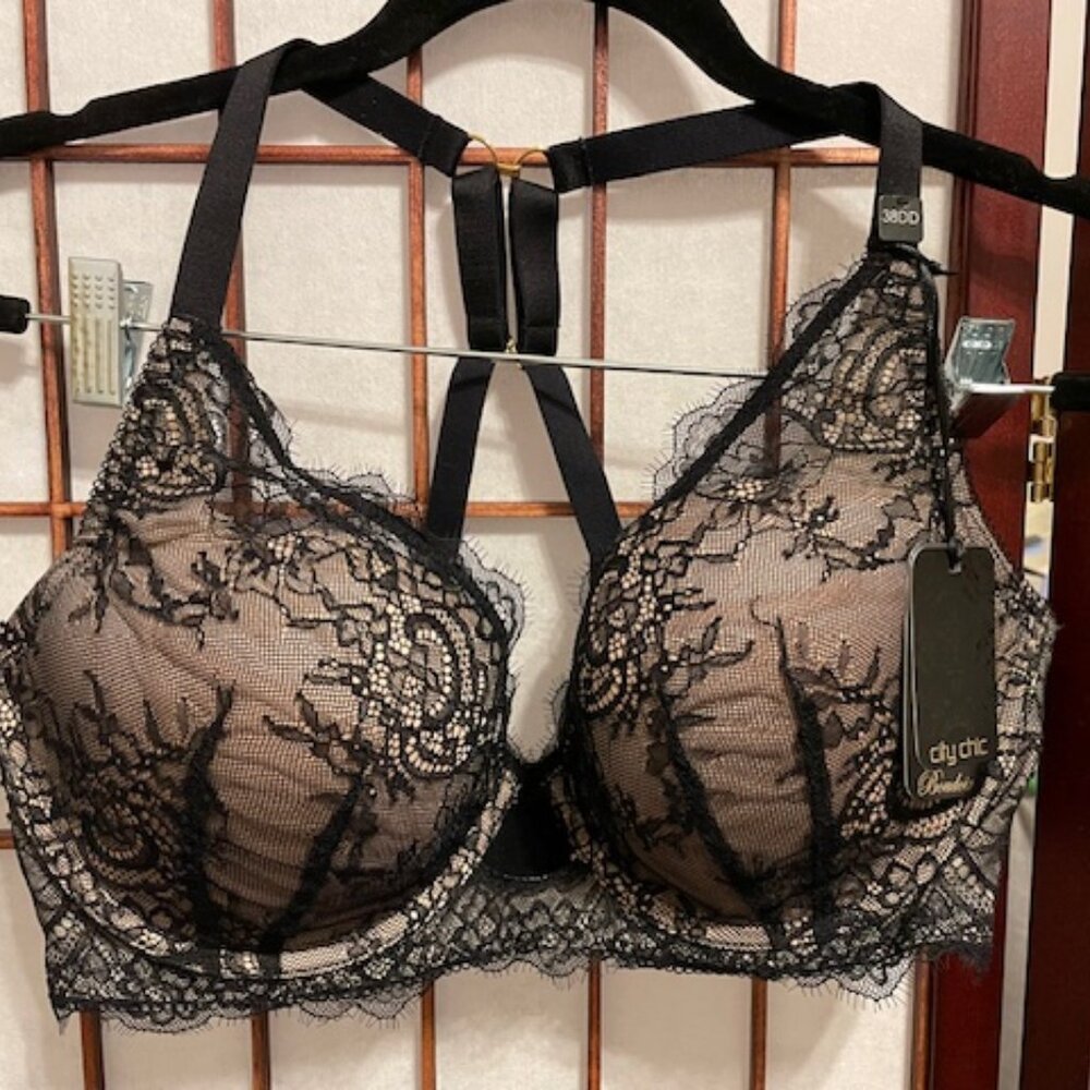 City Chick 38DD Lace Bra